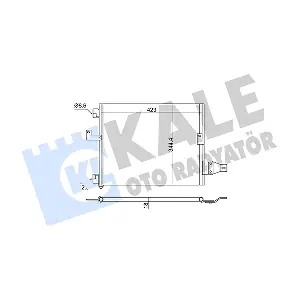 350610 KALE OTO RADYATOR