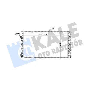 KALE OTO RADYATOR 348250