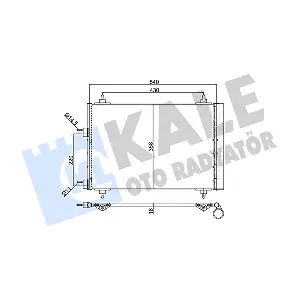 343095 KALE OTO RADYATOR
