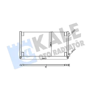 353210 KALE OTO RADYATOR