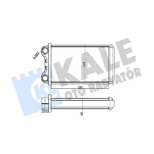 346245 KALE OTO RADYATOR