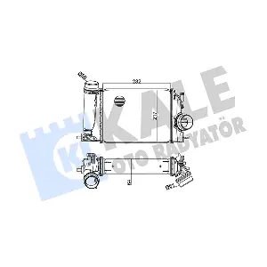 350980 KALE OTO RADYATOR