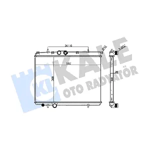 KALE OTO RADYATOR 216499