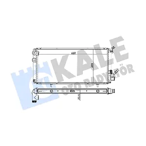 KALE OTO RADYATOR 211000