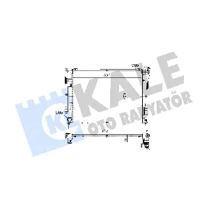 364255 KALE OTO RADYATOR