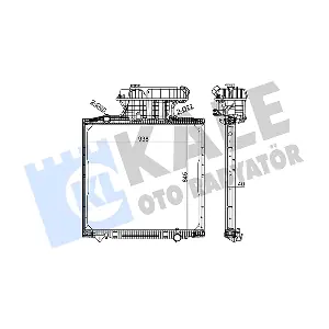 350270 KALE OTO RADYATOR