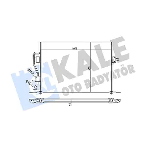 342880 KALE OTO RADYATOR