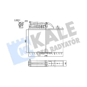 346465 KALE OTO RADYATOR
