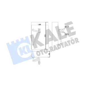 KALE OTO RADYATOR 350030