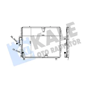 KALE OTO RADYATOR 392700