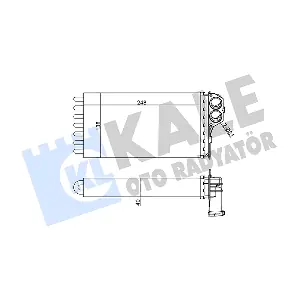 319000 KALE OTO RADYATOR