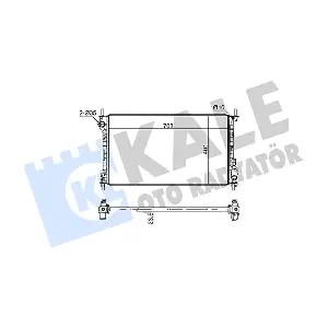209700 KALE OTO RADYATOR