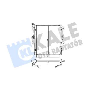355070 KALE OTO RADYATOR