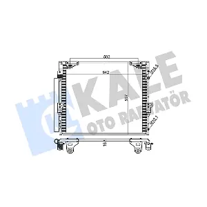 KALE OTO RADYATOR 342645