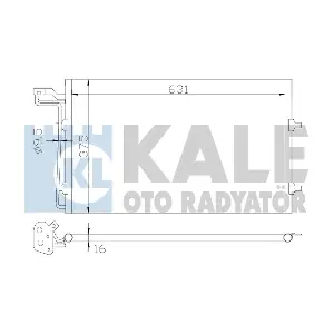 KALE OTO RADYATÖR 343180