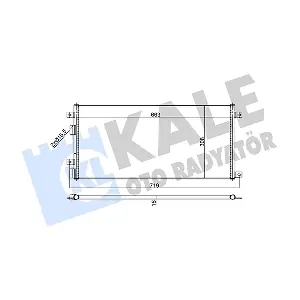 343205 KALE OTO RADYATOR