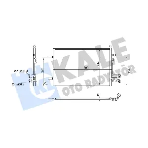 382675 KALE OTO RADYATOR