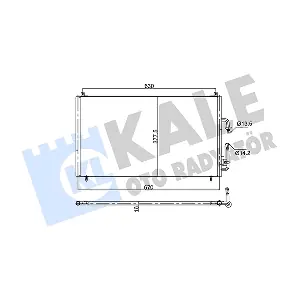 353145 KALE OTO RADYATOR