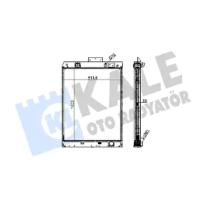 427600 KALE OTO RADYATOR