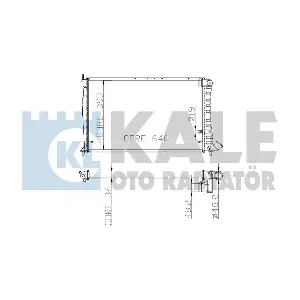 258200 KALE OTO RADYATOR