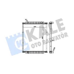 KALE OTO RADYATOR 349550