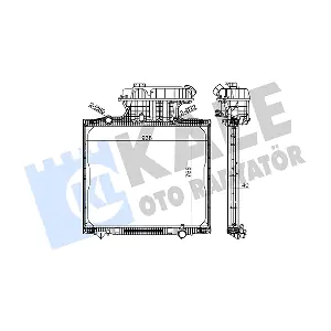 350260 KALE OTO RADYATOR
