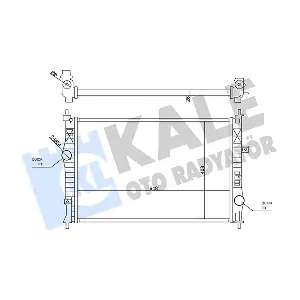 355640 KALE OTO RADYATOR