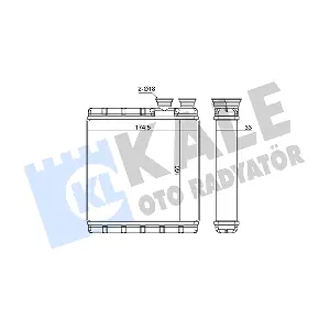 KALE OTO RADYATOR 370630
