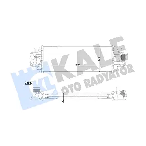 KALE OTO RADYATOR 350775