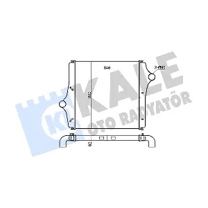 266800 KALE OTO RADYATOR