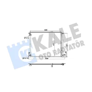 382545 KALE OTO RADYATOR
