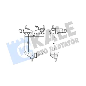 344890 KALE OTO RADYATOR