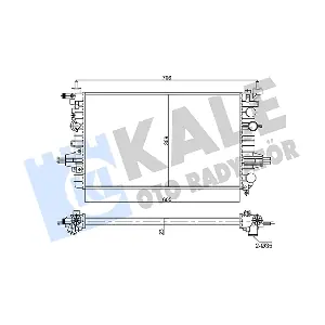 357020 KALE OTO RADYATOR