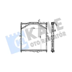 351415 KALE OTO RADYATOR