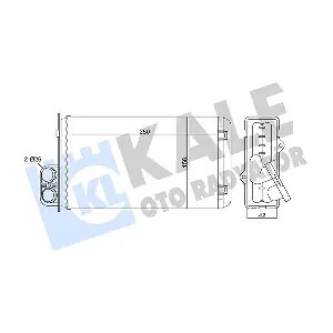 KALE OTO RADYATOR 346305