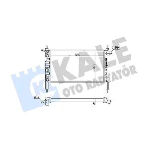 363550 KALE OTO RADYATOR
