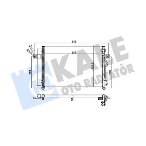 342975 KALE OTO RADYATOR