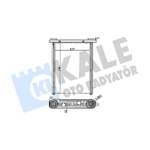 347125 KALE OTO RADYATOR