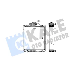 436400 KALE OTO RADYATOR
