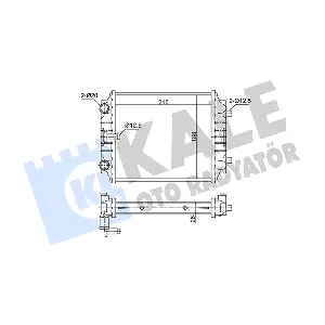 363190 KALE OTO RADYATOR