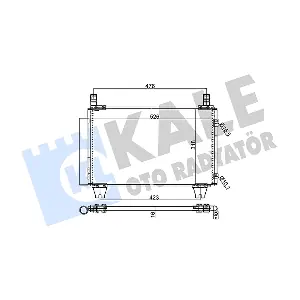 KALE OTO RADYATOR 390100