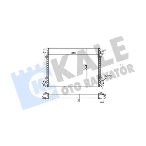 348215 KALE OTO RADYATOR