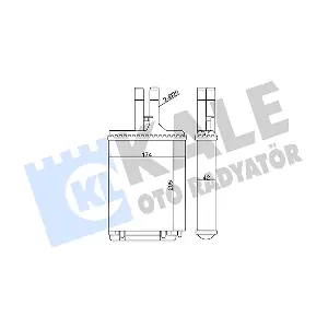 346675 KALE OTO RADYATOR