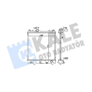 348060 KALE OTO RADYATOR