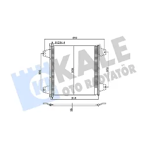 350325 KALE OTO RADYATOR