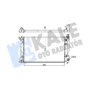 348145 KALE OTO RADYATOR