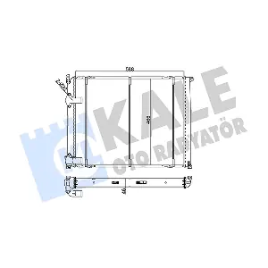 161900 KALE OTO RADYATOR
