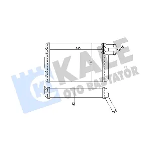352050 KALE OTO RADYATOR