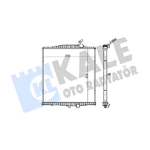 349390 KALE OTO RADYATOR
