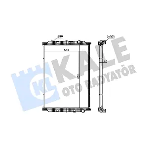 349410 KALE OTO RADYATOR
